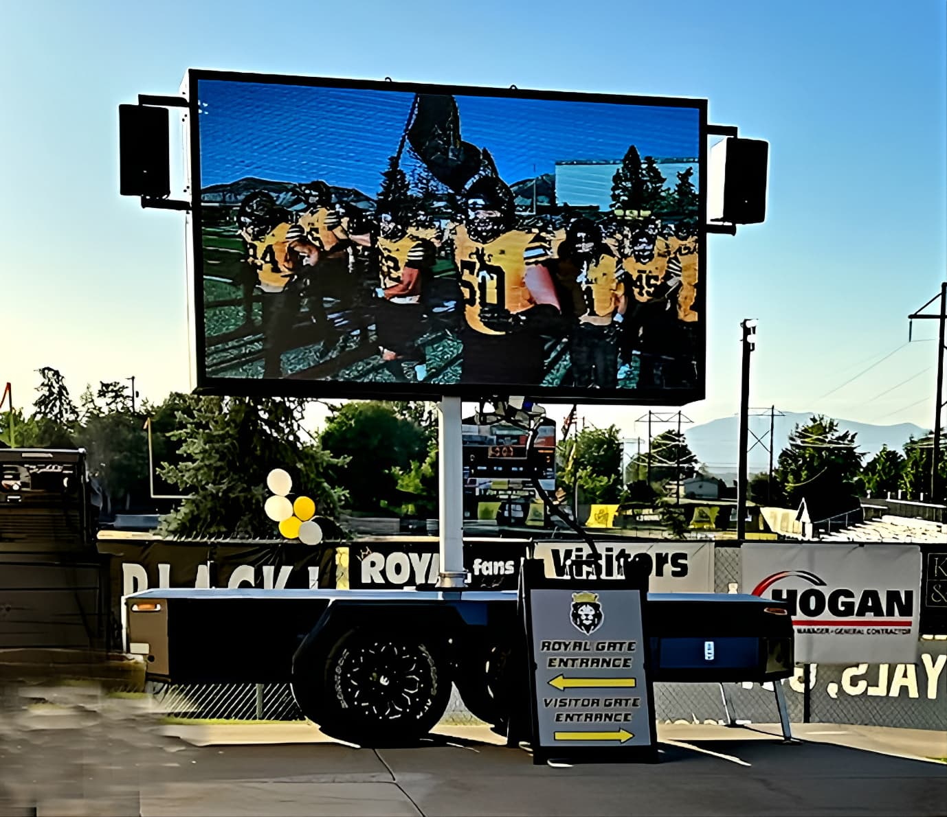 Tailgating sporting event - Slide 1